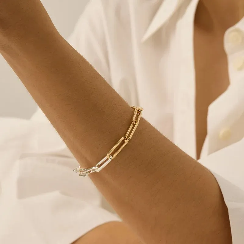 Andi Slim Bracelet (Two-Tone)