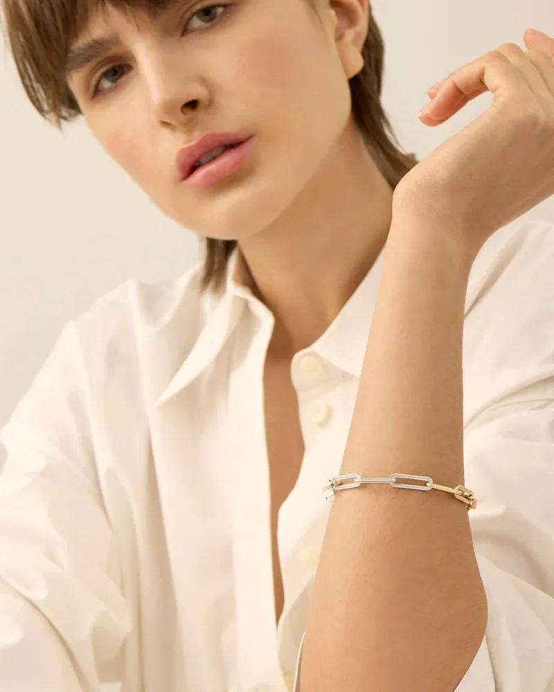 Andi Slim Bracelet (Two-Tone)