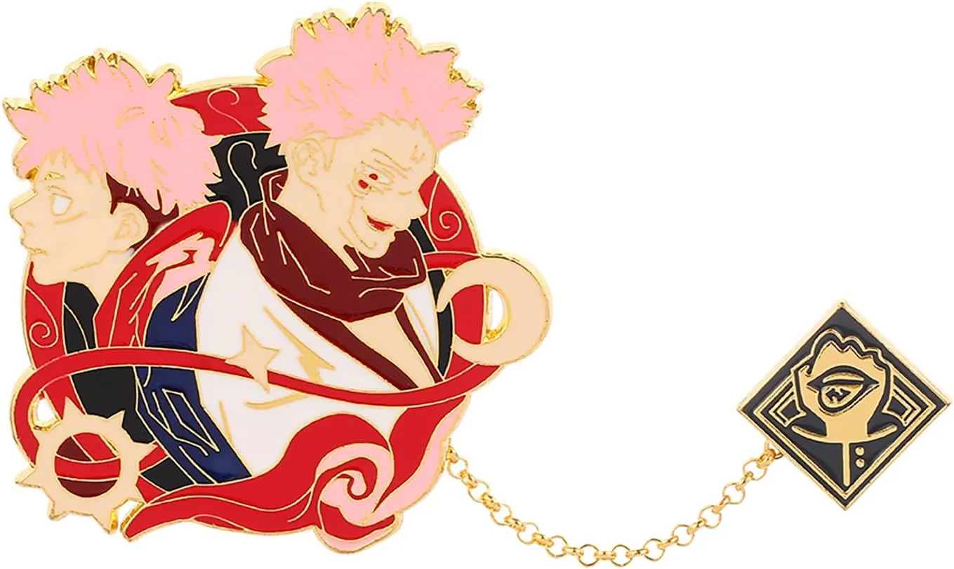 Anime Enamel Pins - Cartoon Character Figure Cosplay Lapel Pin Metal Brooches Badges Gifts for Fans