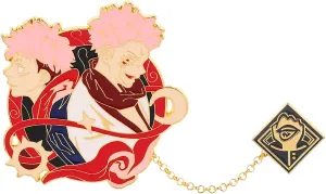 Anime Enamel Pins - Cartoon Character Figure Cosplay Lapel Pin Metal Brooches Badges Gifts for Fans