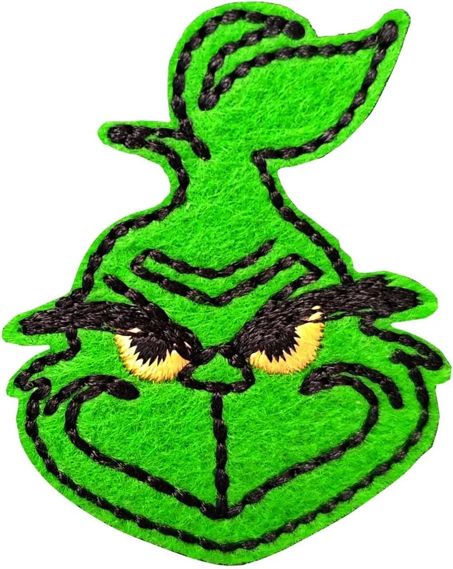 Christmas Brooch Pin for Women Girls,Grinchmas Brooches Pin Christmas Dress Accessories,Winter Holiday Party Family Xmas Decorations New Year Gifts