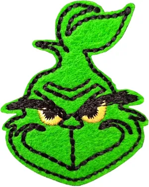 Christmas Brooch Pin for Women Girls,Grinchmas Brooches Pin Christmas Dress Accessories,Winter Holiday Party Family Xmas Decorations New Year Gifts