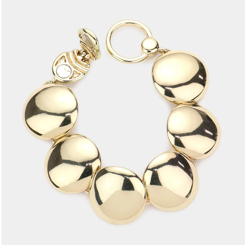 iLLASPARKZ Bubble Circle Link Magnetic Bracelet