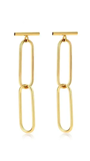 Lisa Link Gold Earrings