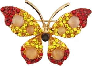 Queen Emperor Butterfly Crystal Diamond Brooch/Elegant, Elegant, Cute Multiple color tones to choose from