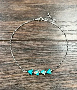 The Turquoise Arrow Fashion Necklace